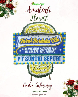 Papan Bunga Duka di Mranggen