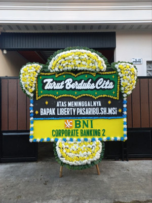 Papan Bunga Duka di Mranggen