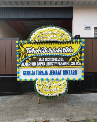 Papan Bunga Duka di Mranggen