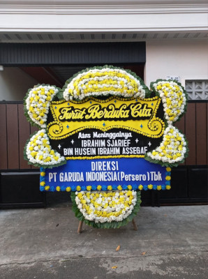 Papan Bunga Duka di Mranggen