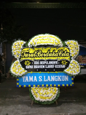 Papan Bunga Duka di Mranggen