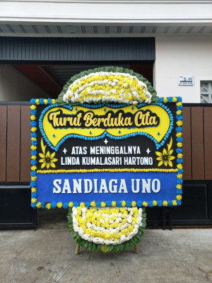 Papan Bunga Duka di Mranggen