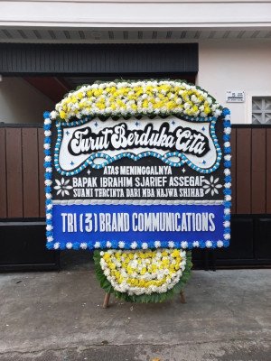Papan Bunga Duka di Mranggen